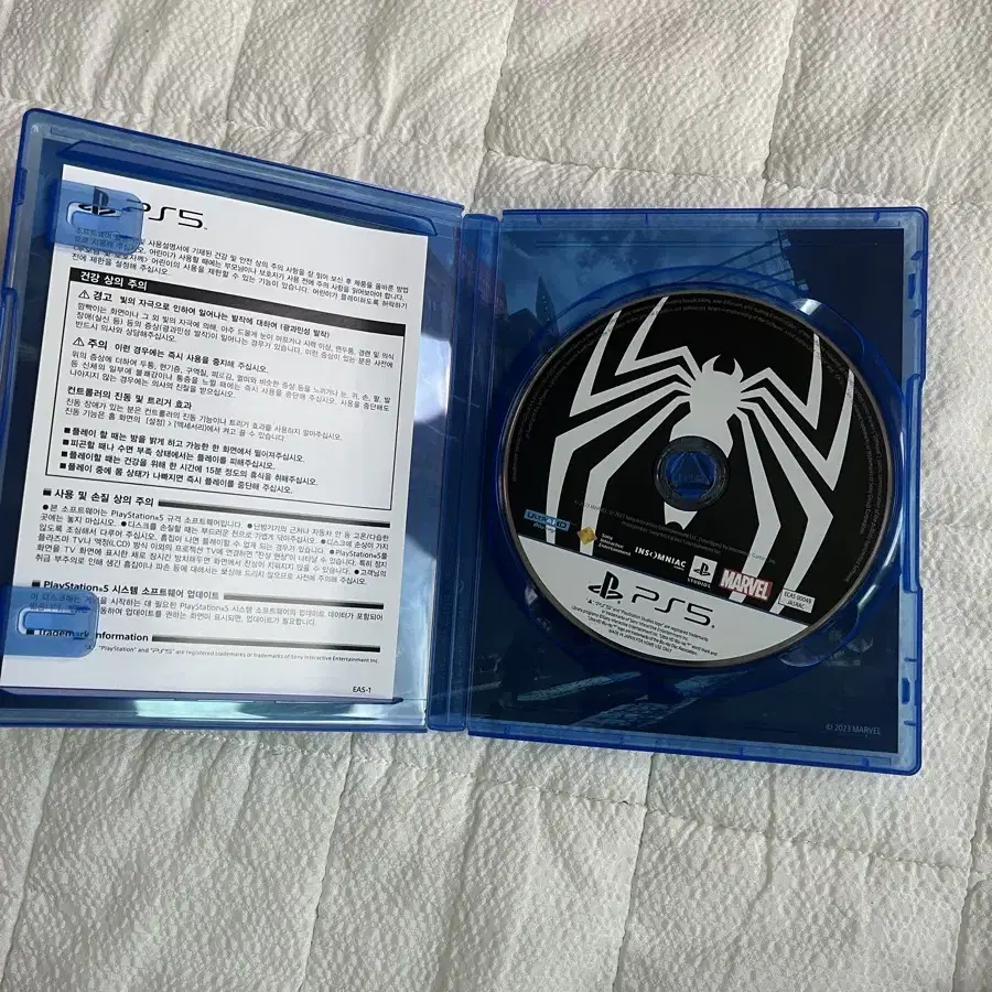 ps5/플스5 스파이더맨 2 cd