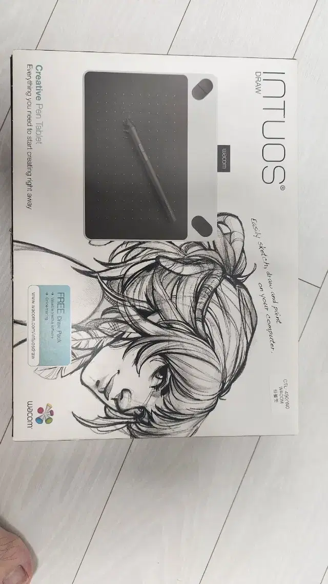 와콤 테블릿 intuos CTL-490