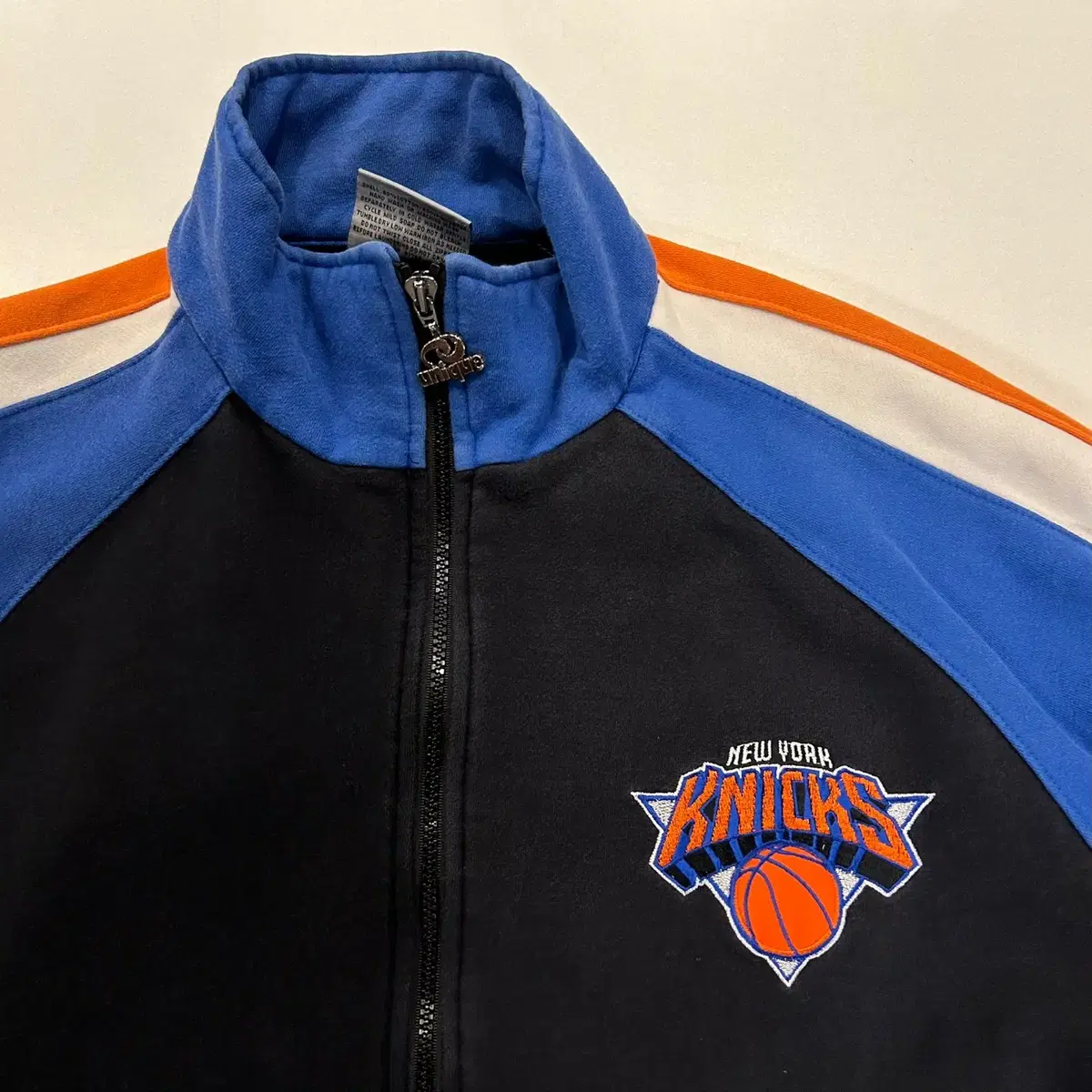 [XL] UNIQUE 빅로고 KNICKS 스웻 집업 자켓