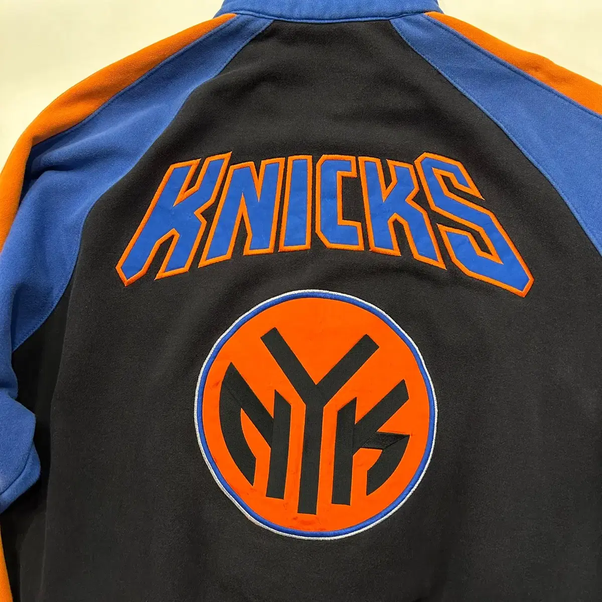 [XL] UNIQUE 빅로고 KNICKS 스웻 집업 자켓