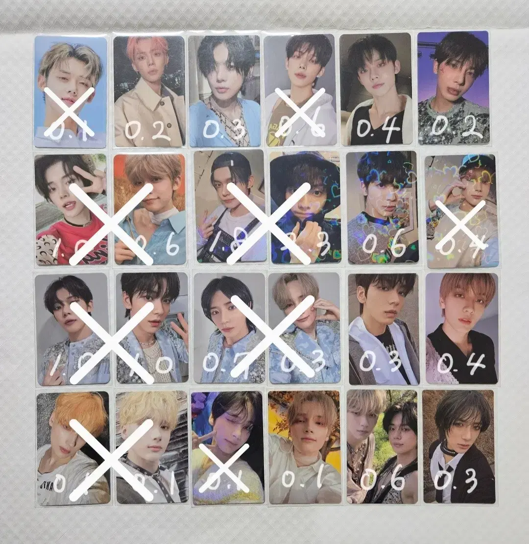 Price reduction) txt photocard sell. yeonjun.soobin.beomgyu.taehyun. 휴닝.콘서트.럭드