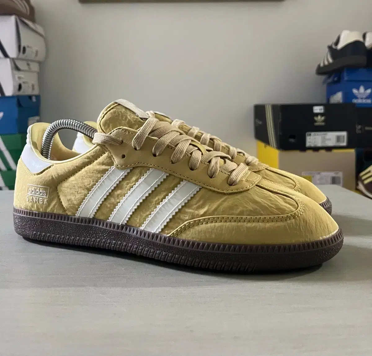 adidas gazelle silver green womens adidas Samba OG main image 0