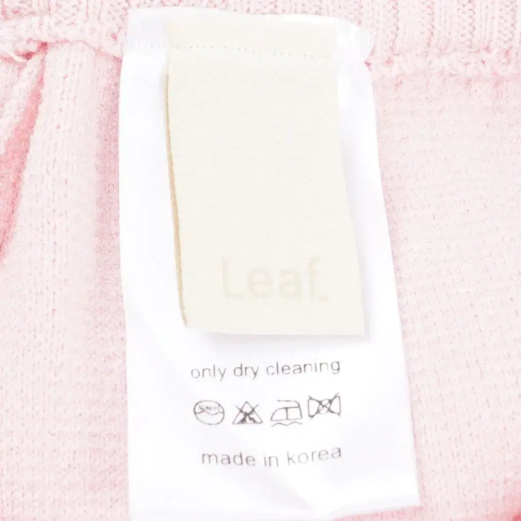 Leaf 여성 미사용급 밴딩 니트 바지 26-27