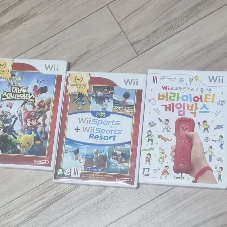 wii 게임 CD