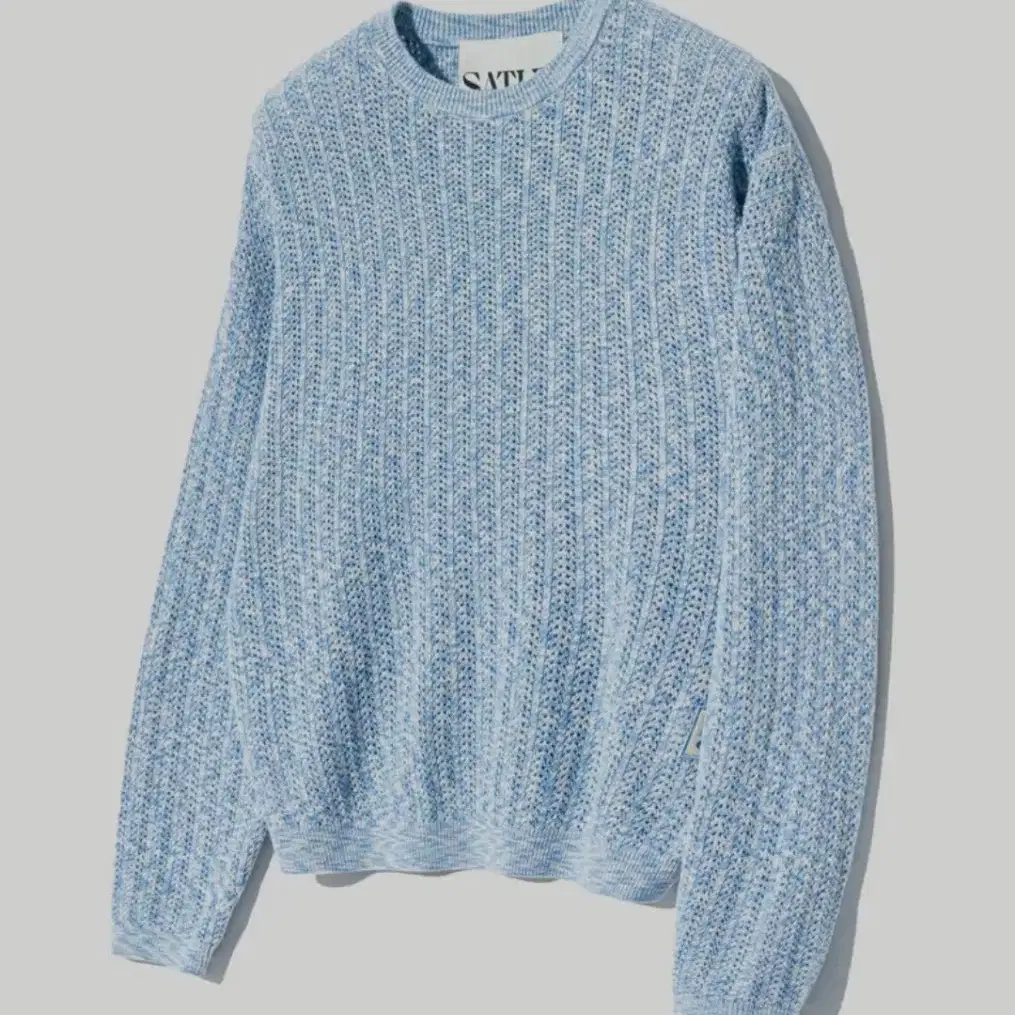 새상품)세터 이비자 Natural Meshed Knit Blue 니트