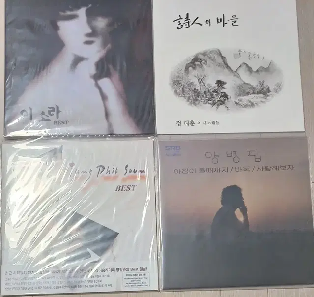 국내재발매 및 미개봉10LP 일괄 이소라 2장 11LP