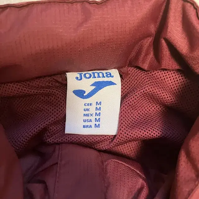 [M] JOMA(조마) 토리노fc 스폰서 바람막이 레인자켓 새상품