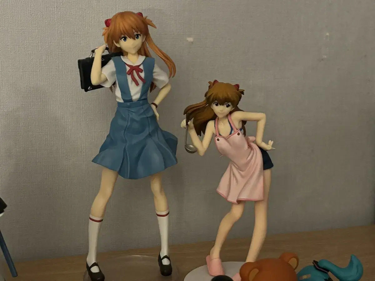 Evangelion Asuka School Uniform Zeikuji Figures in Bulk