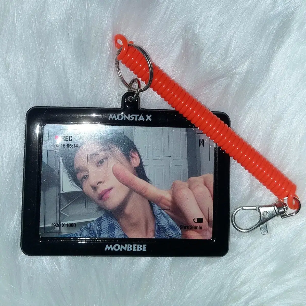 Monsta X 7th fan con photocard holder i.m.