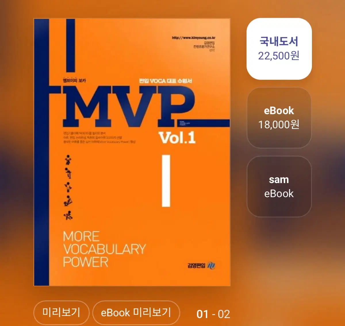 김영편입 MVP 1