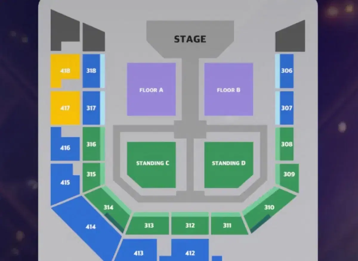 나니와단시 내한 콘서트 스탠딩D 2자리 판매