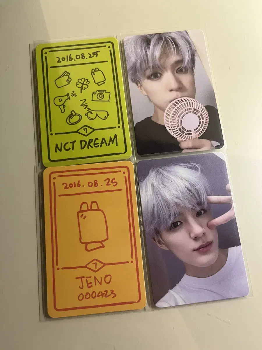 nct dream jeno 7th anniversary photocard sell (price dropx)