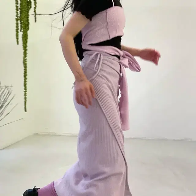 베이스레인지 스커트 Brig Skirt-Su Purple(s)