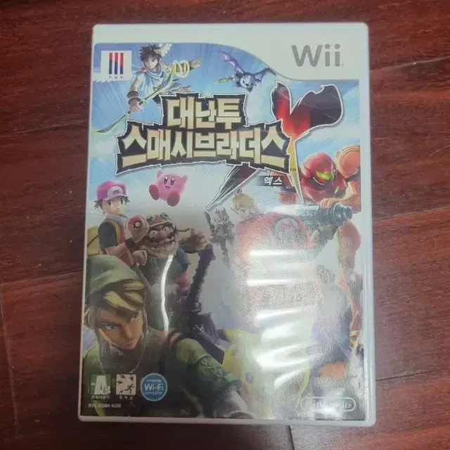 닌텐도wii 마리오wii  + 대난투 스매시브라더스