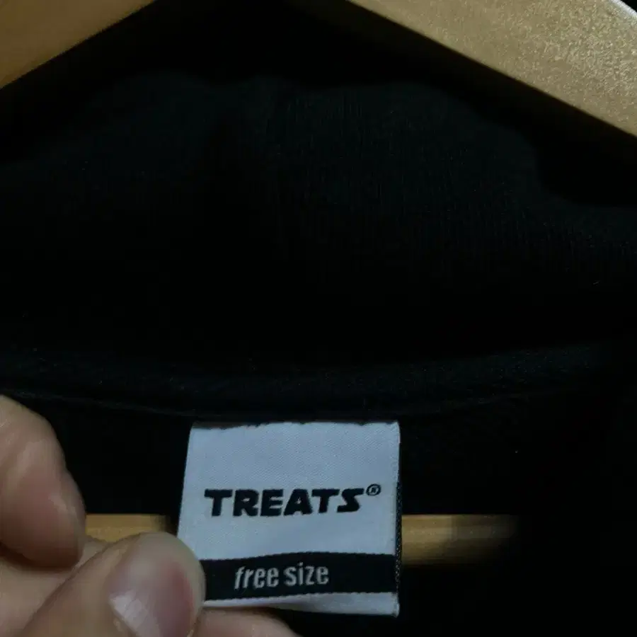 (Free) 100-110 TREATS GOAT 헤비웨이트 루즈핏 후드티