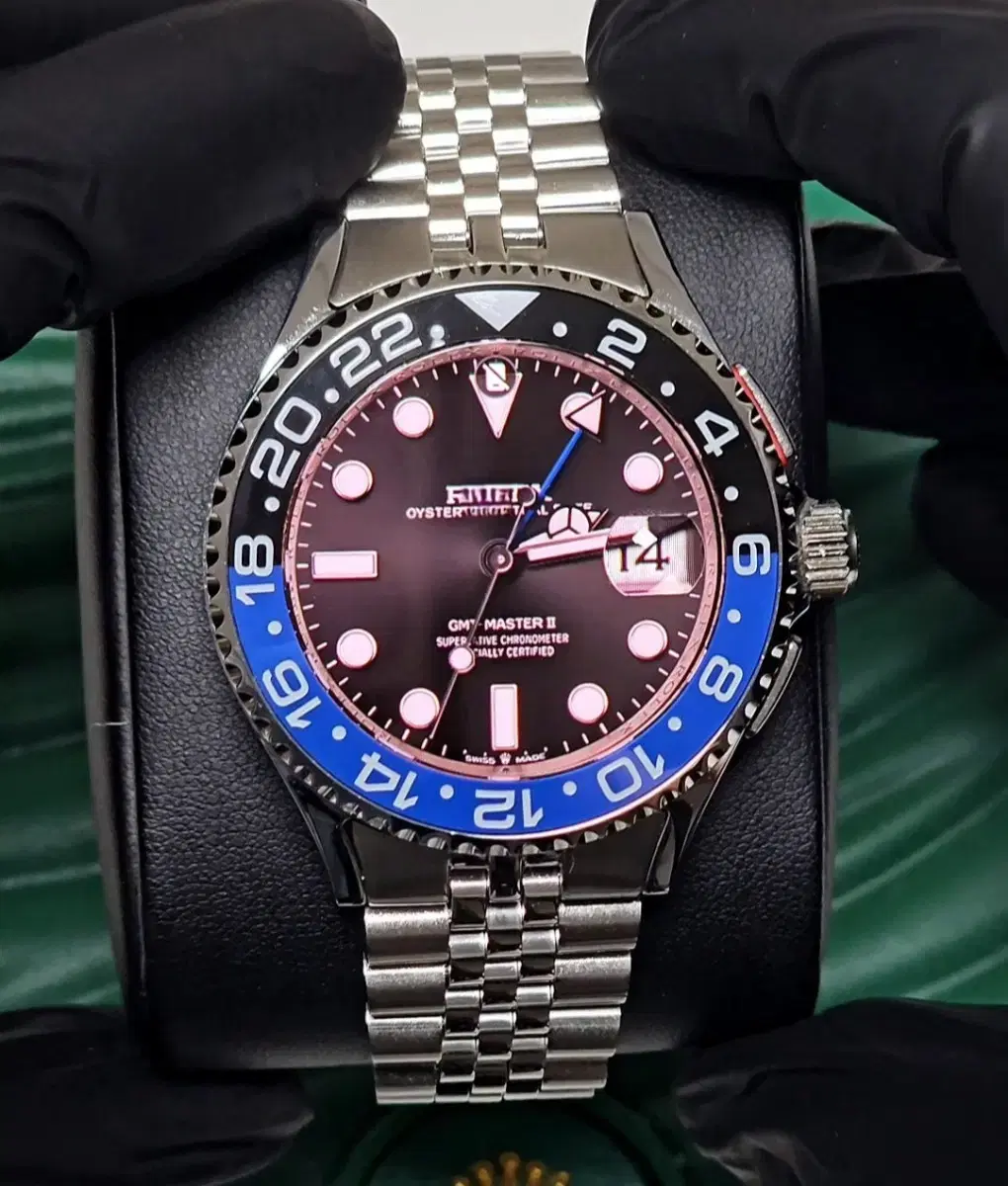 갤럭시워치4 클래식 42mm 배트걸 커스텀