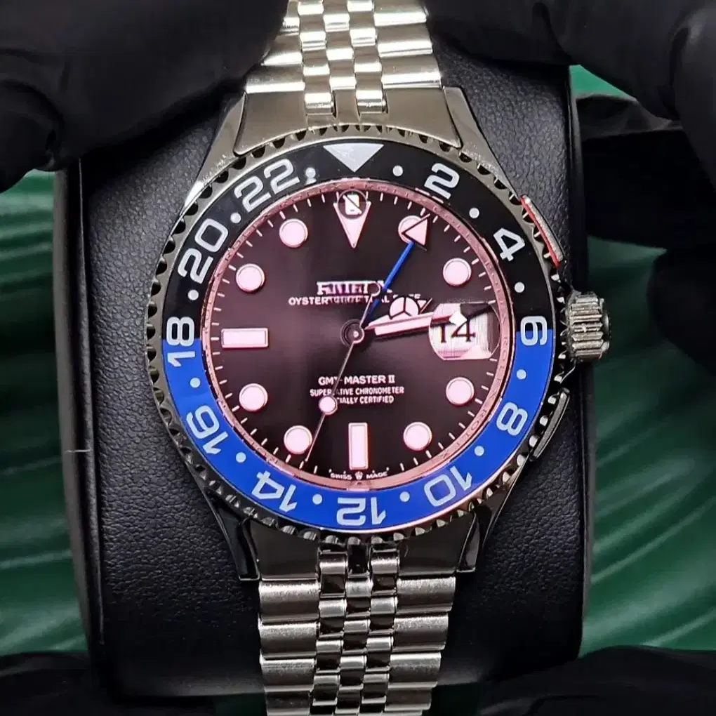 갤럭시워치4 클래식 42mm 배트걸 커스텀