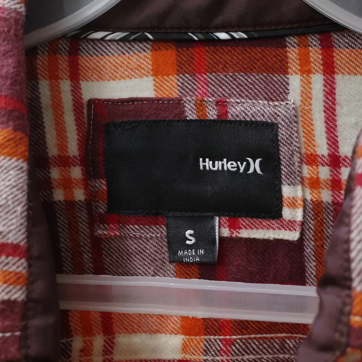 HURLEY 체크 셔츠,