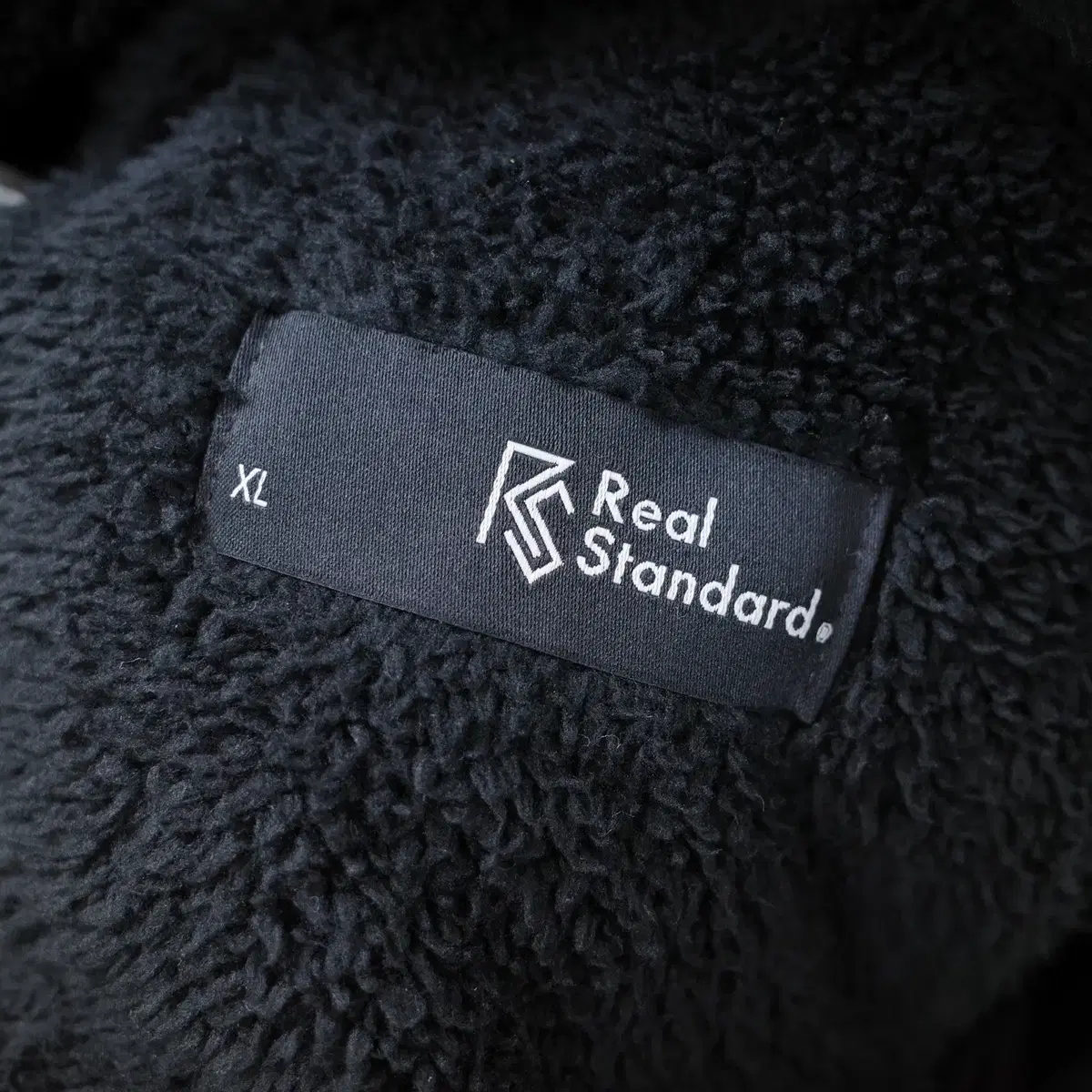 REAL STANDARD 플리스 집업,