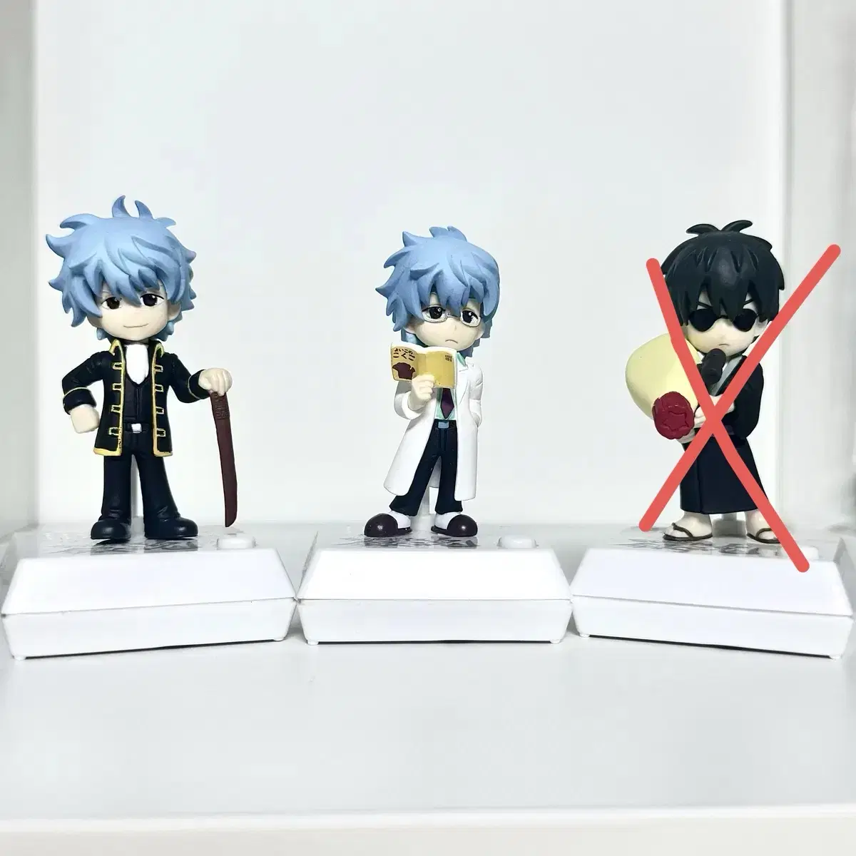 Gintama 3Z Ginpachi Gintoki Hijikata Voice Figure