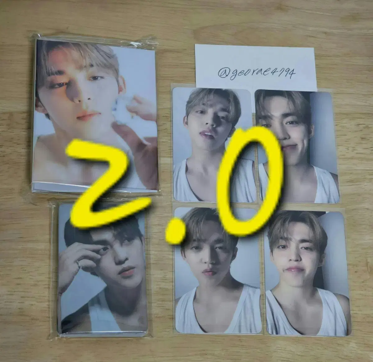 Seventeen Best album Dear binder photocard Set de Ball wts S.Coups