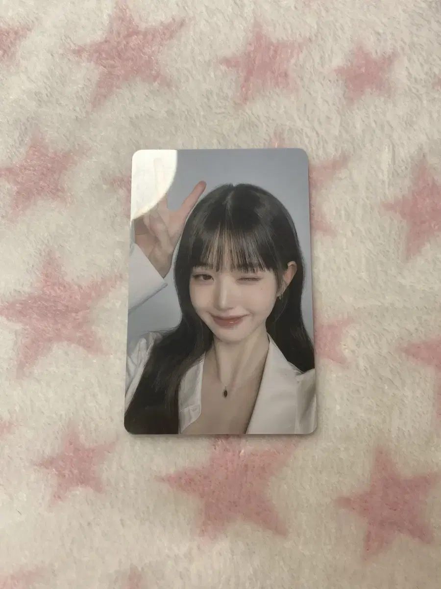 Ive Papa Johns 3rd wonyoung photocard.