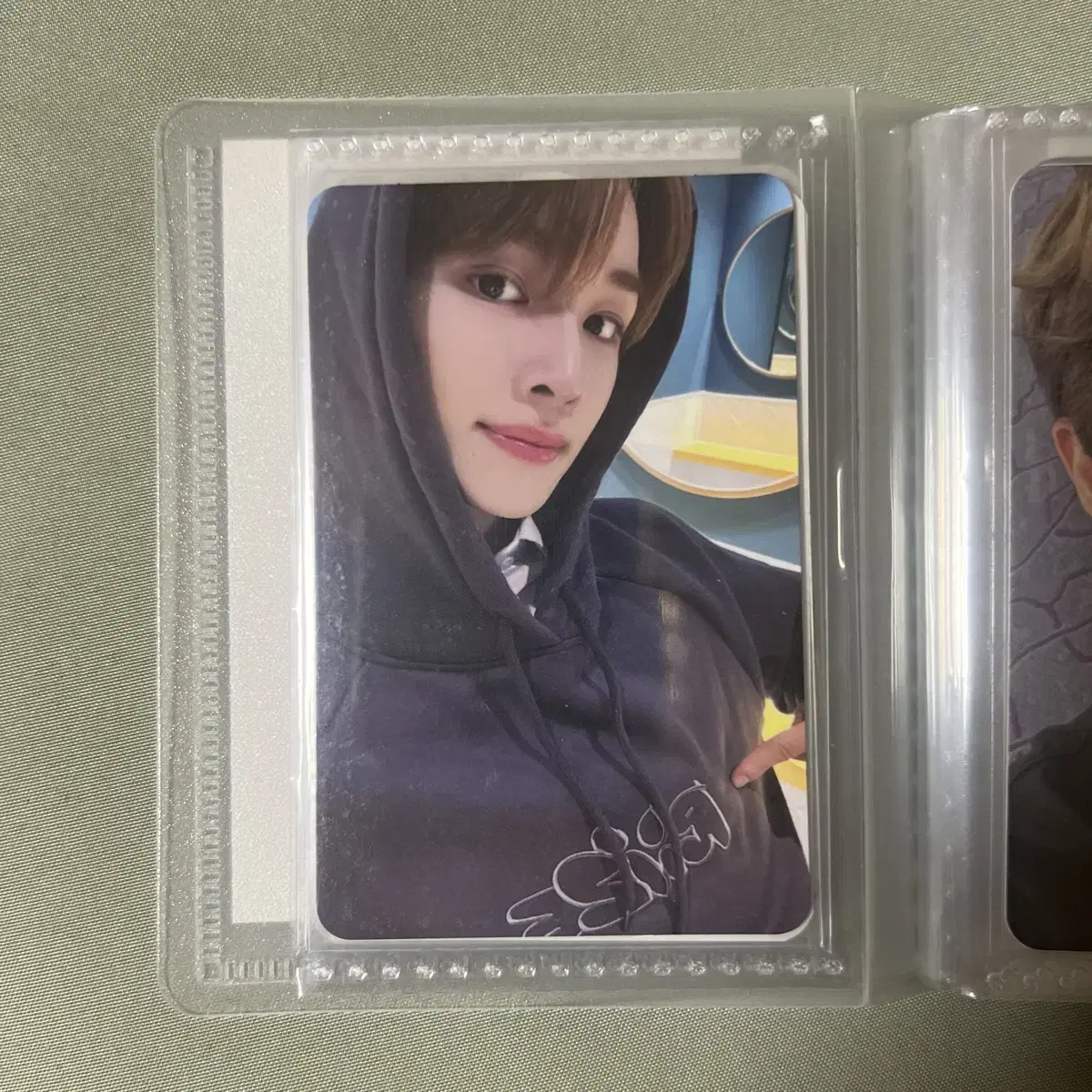 riize sungchan pop up hoodie a version photocard