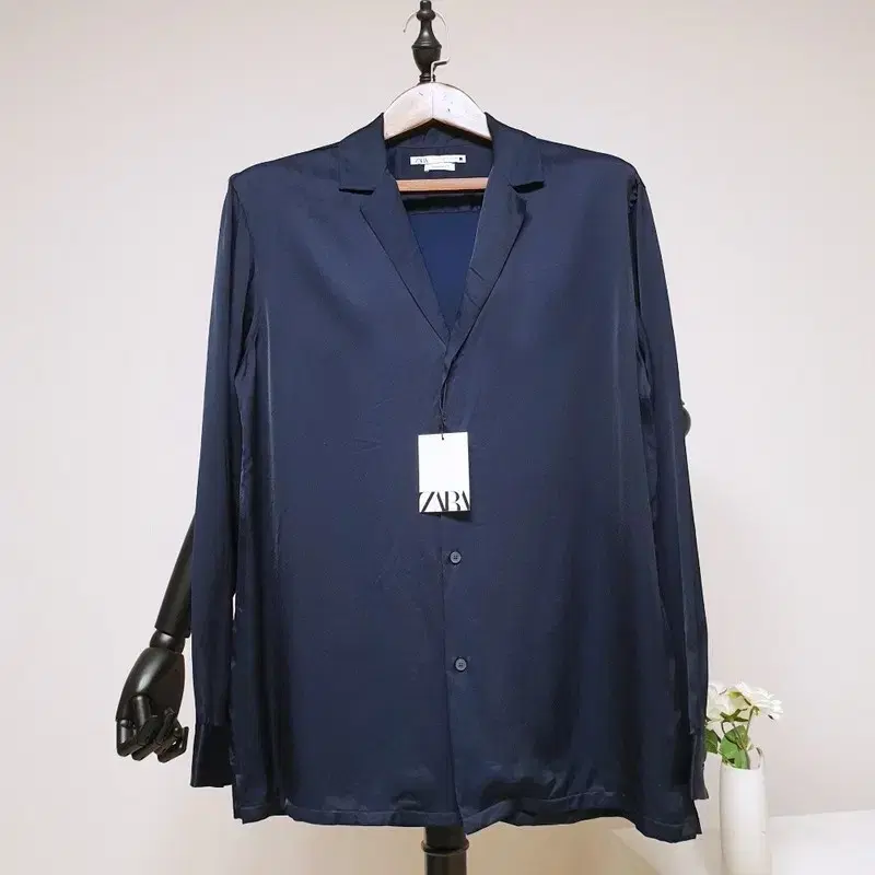 New) Zara Satin Shirt Regular Fit Men's M