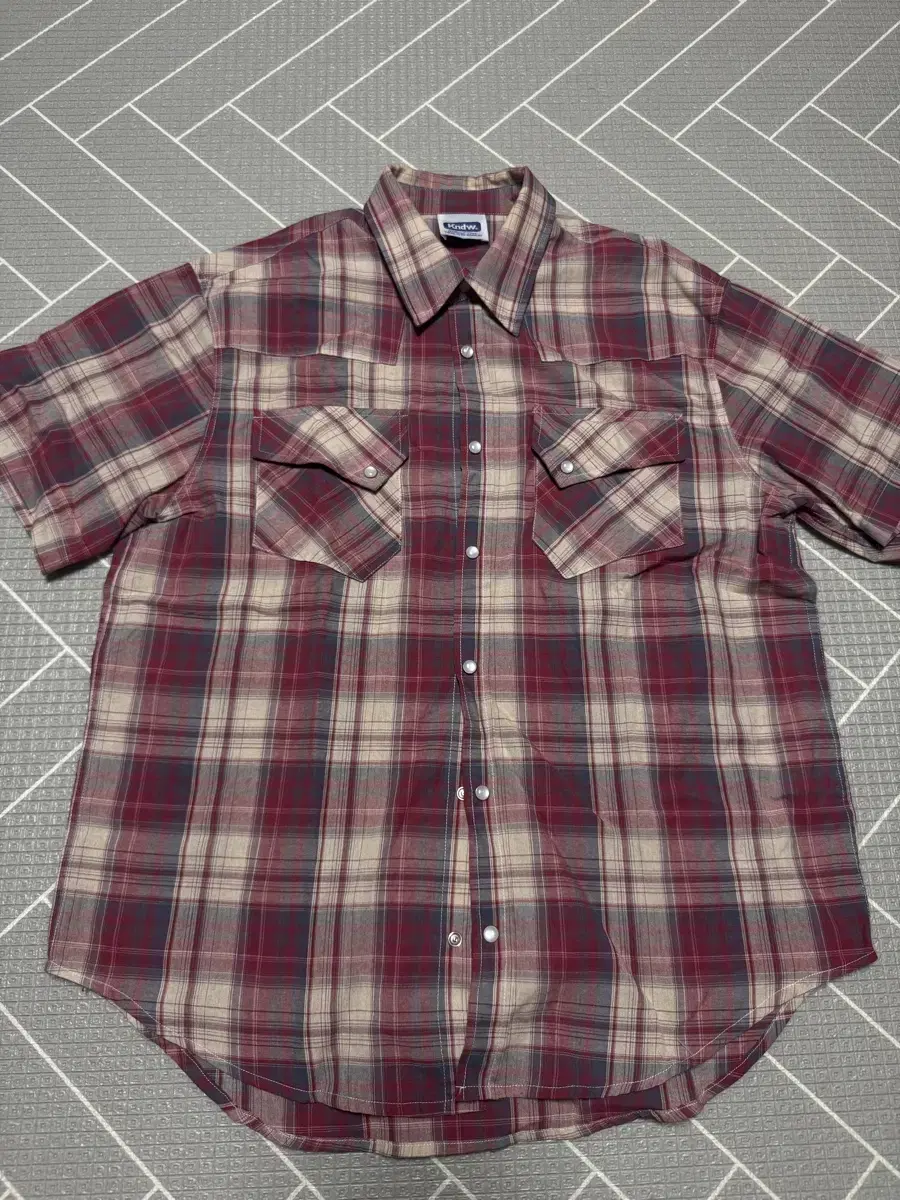 Kay & Western Short Sleeve Shirt Red