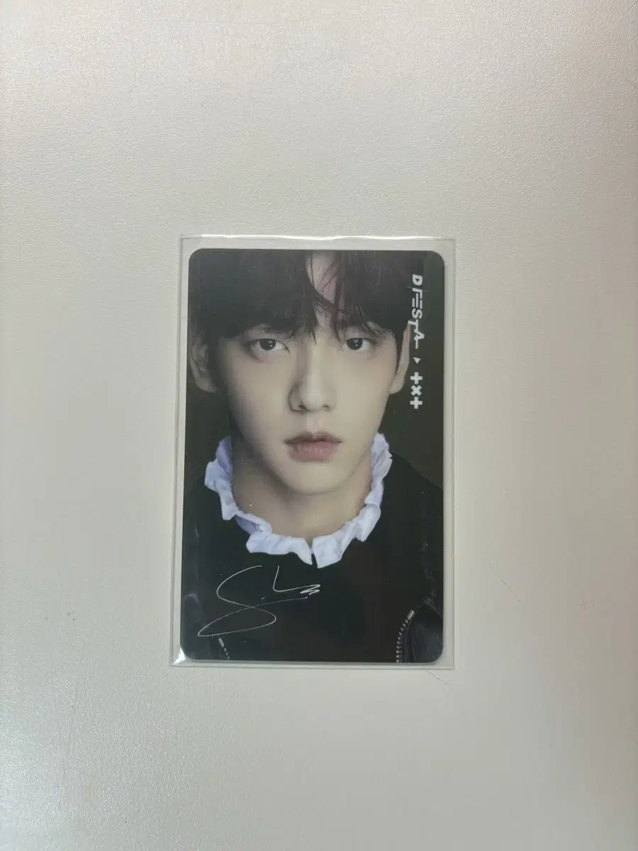 txt soobin photocard DeFesta Admission Photocard WTS