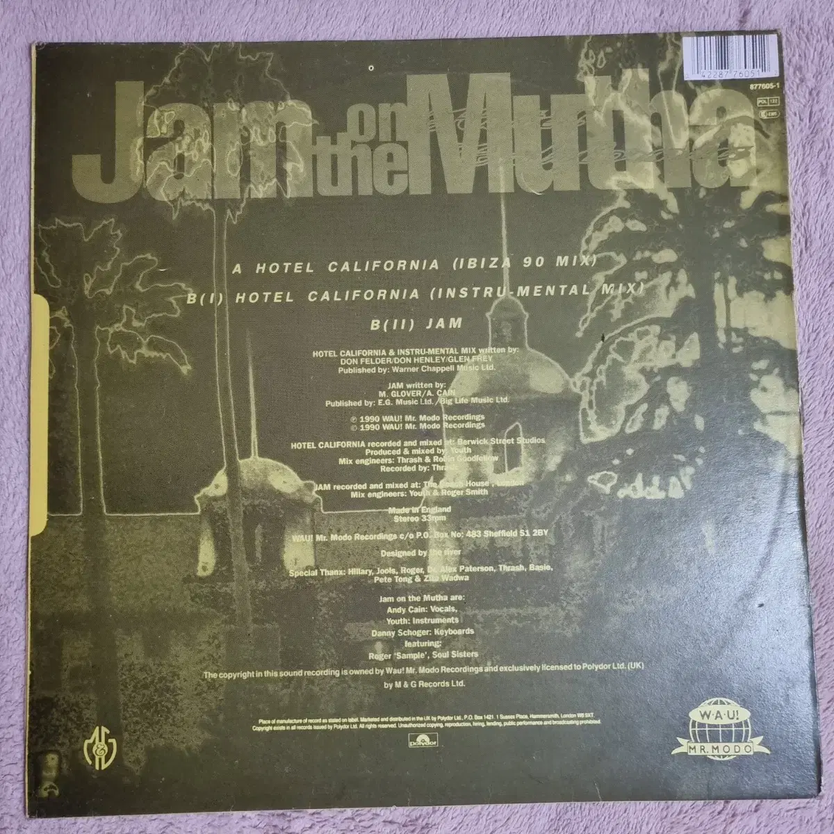 Jam on the Mutha 수입 LP NM/NM