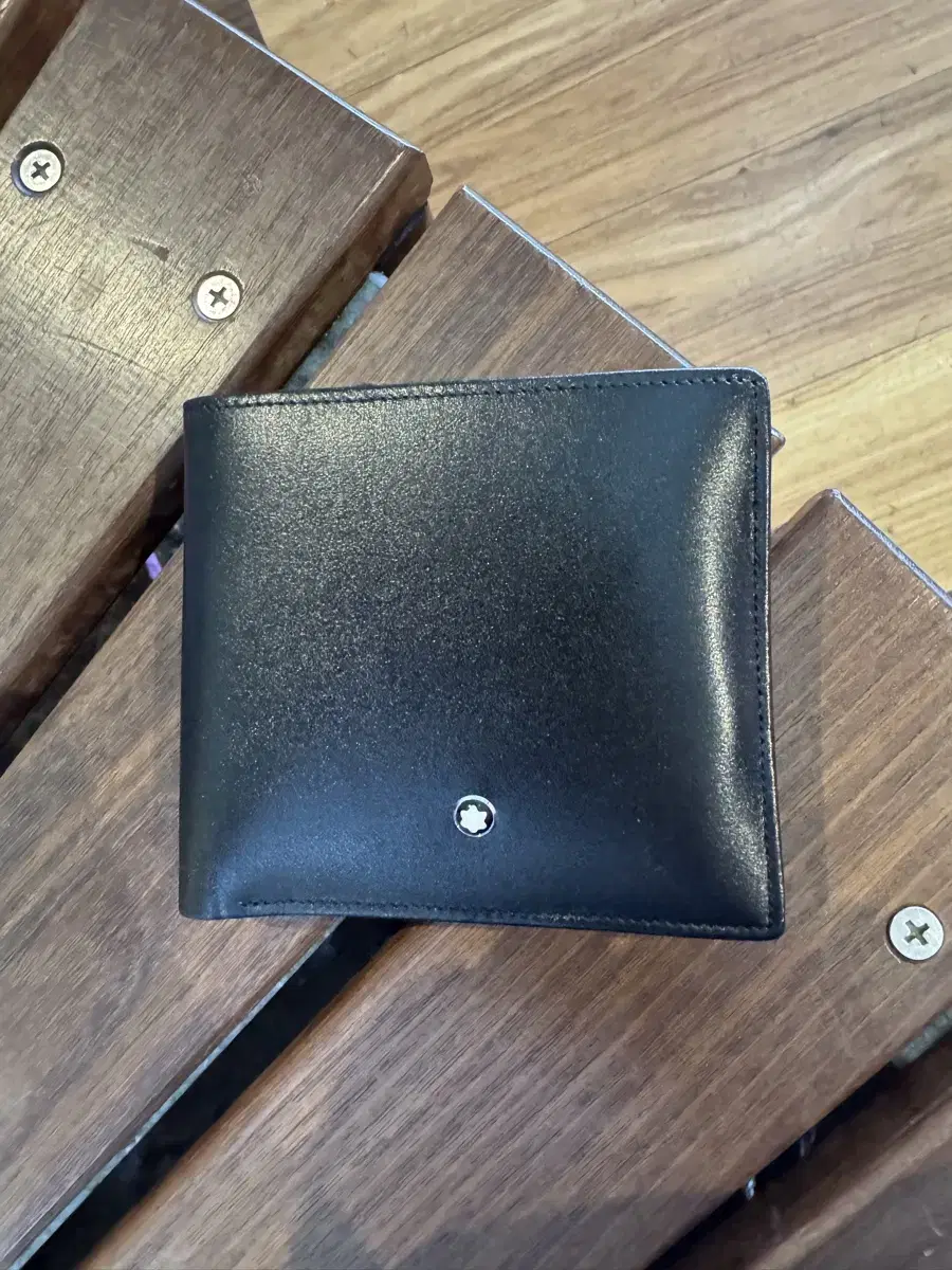 Montblanc 4cc coin black wallet