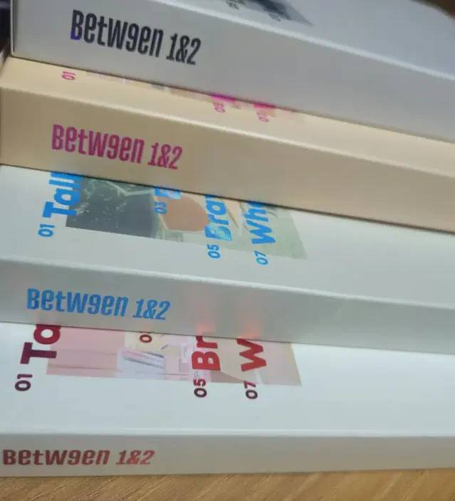 트와이스 앨범 Betwgen 1&2 [톡댓톡] 4종 SET