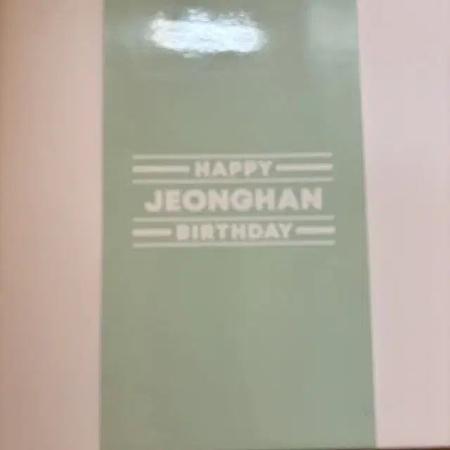 세븐틴 정한 생일박스