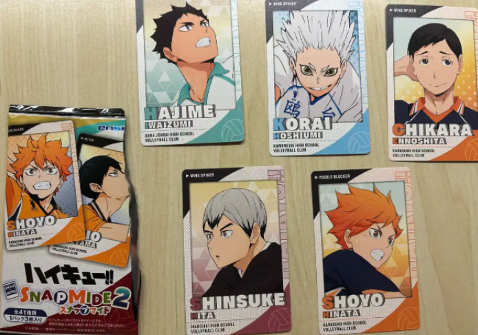 [unsealed] haikyuu hinata Bulk Kita Snapmaids