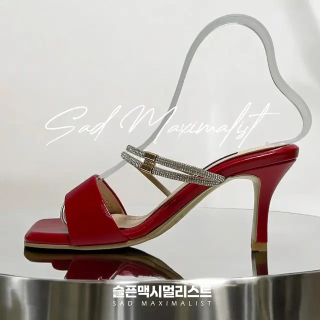 235 세라SAERA 큐빅 뮬 슬리퍼 힐_0085