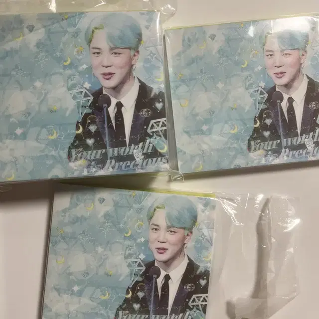 방탄소년단 지민 비공굿 떡메모지 떡메 bts goods sell