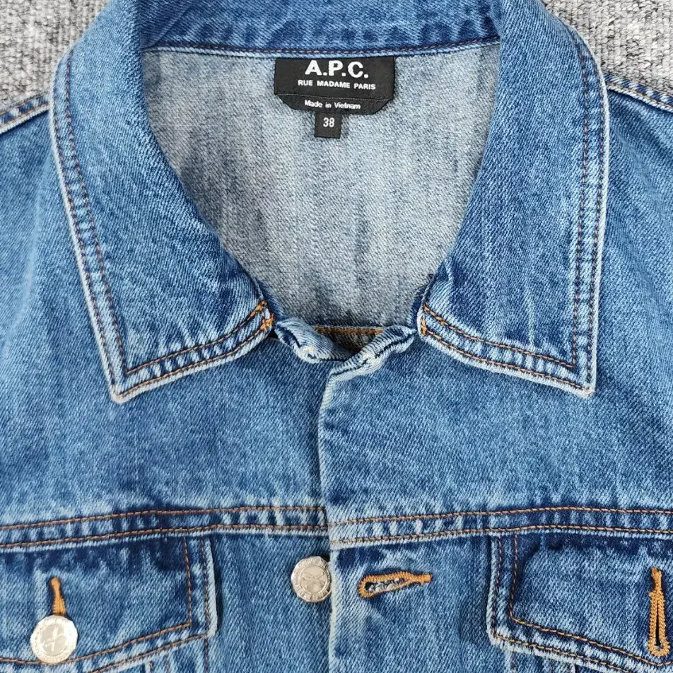 아페쎄 A.P.C  데님 자켓 청자켓 38