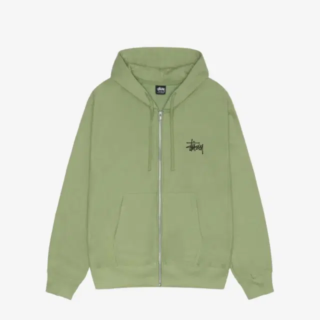 Stussy 스투시 베이직 모스 후드집업 2023