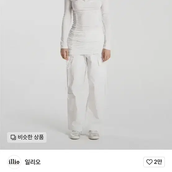 일리오 3WAY HOODY TOP-DRESS(새상품)