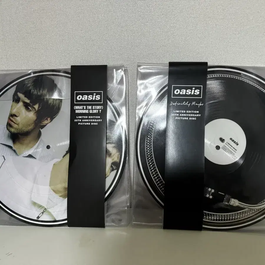 오아시스 1집,2집 픽쳐디스크 lp 바이닐 일괄