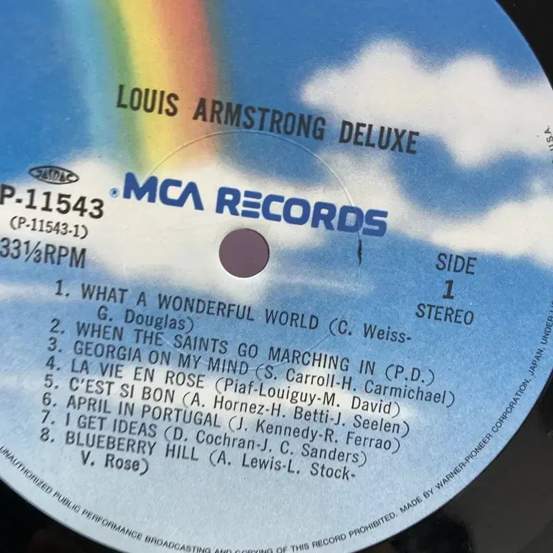 LOUIS ARMSTRONG LP / C1009