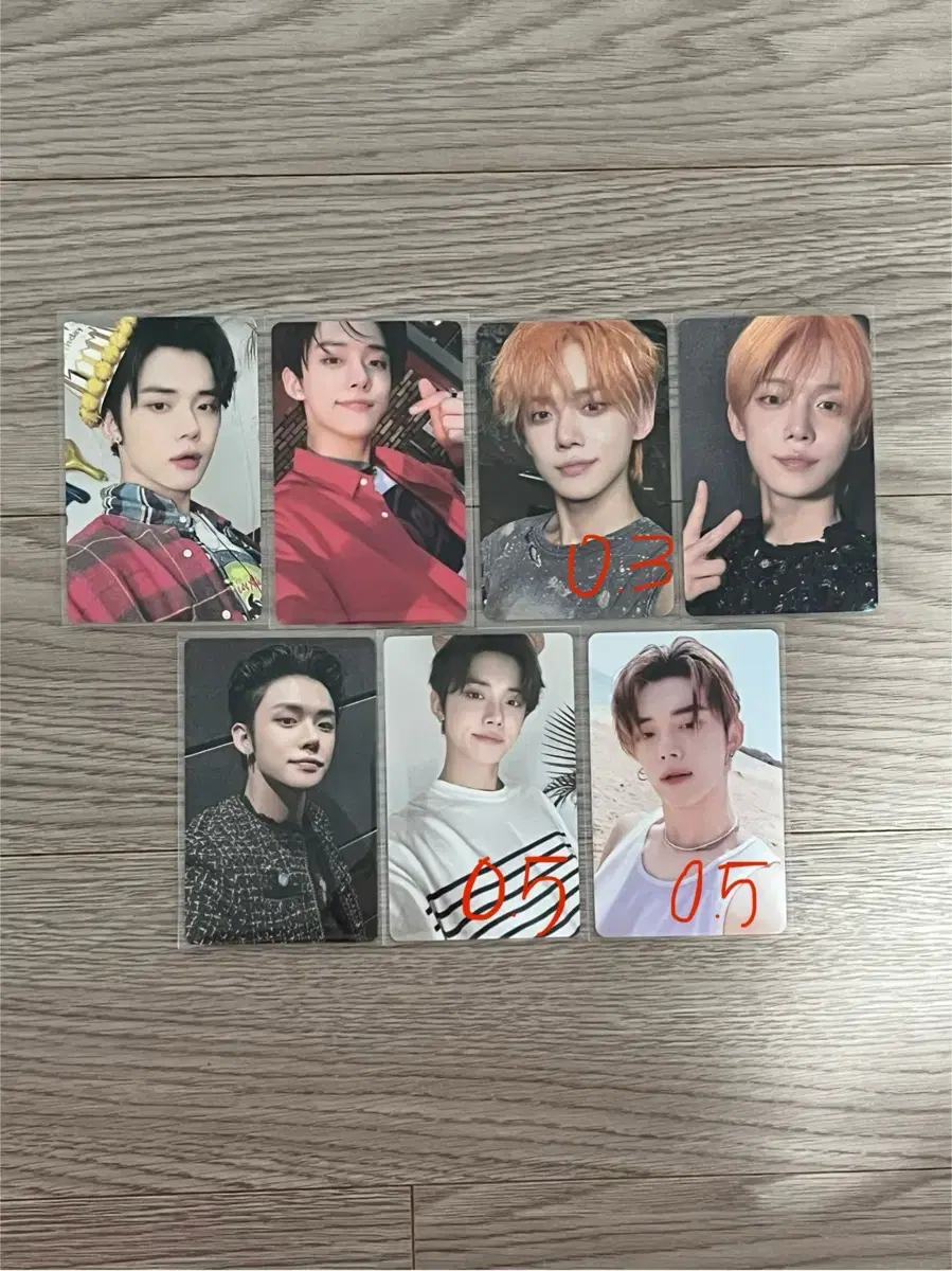 TXT yeonjun photocard wts DecoKit Midsummer seasons greetings Melancholy Gravity