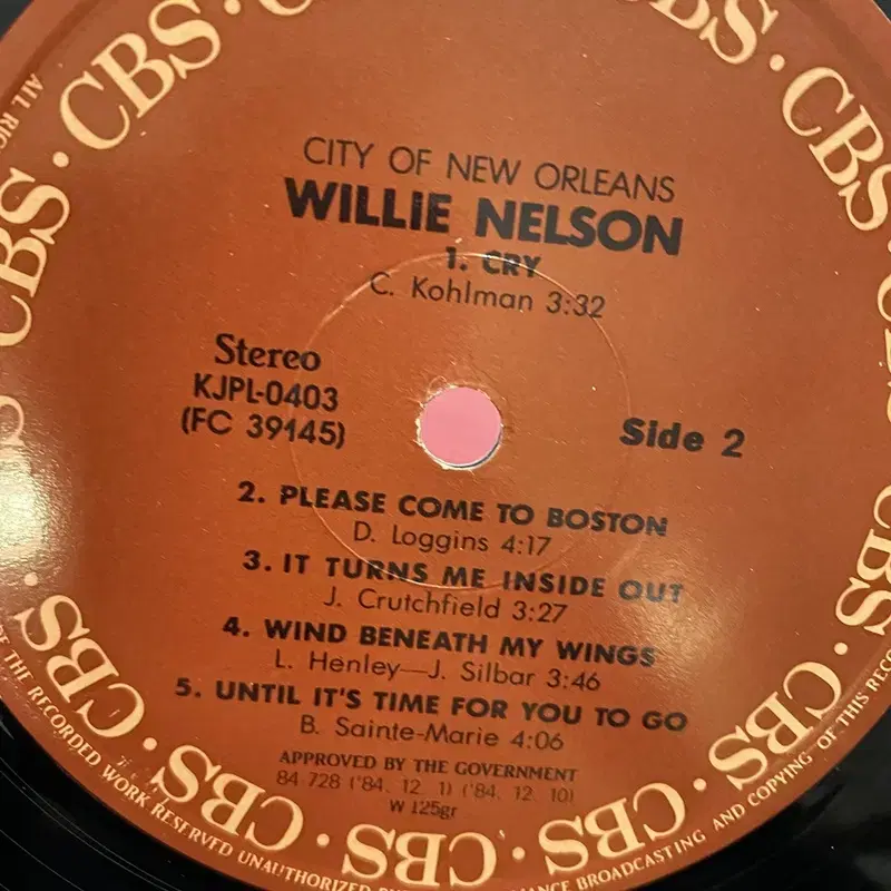 WILLIE NELSON  LP / AA5060