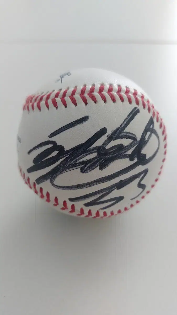 Kiwoom Heroes Choi Zuu signed ball