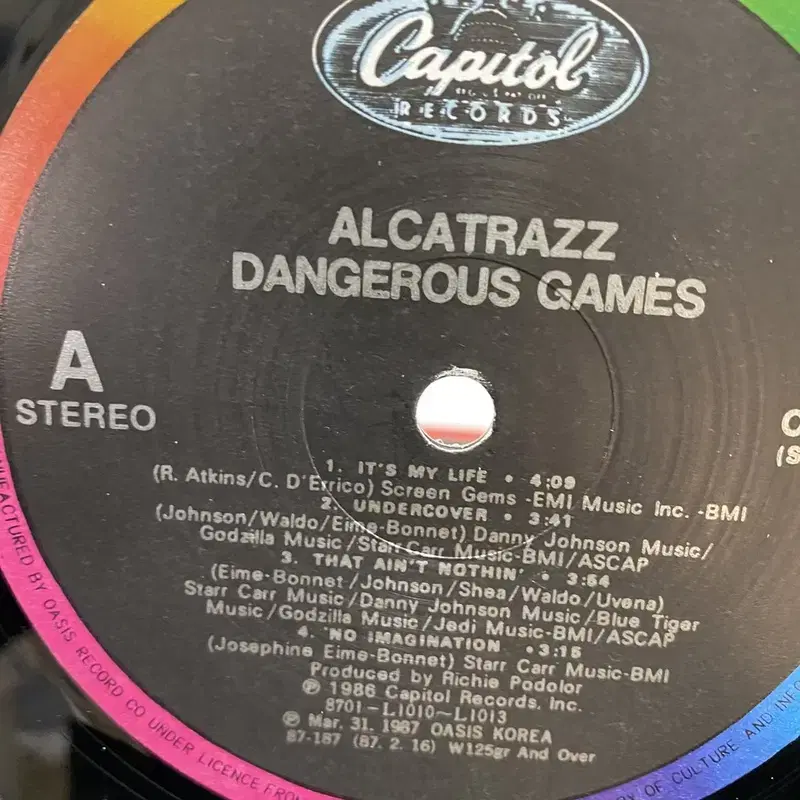 ALCATRAZZ LP / AA5066