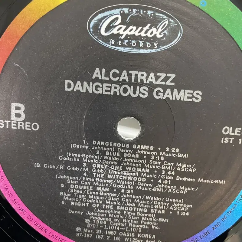 ALCATRAZZ LP / AA5066