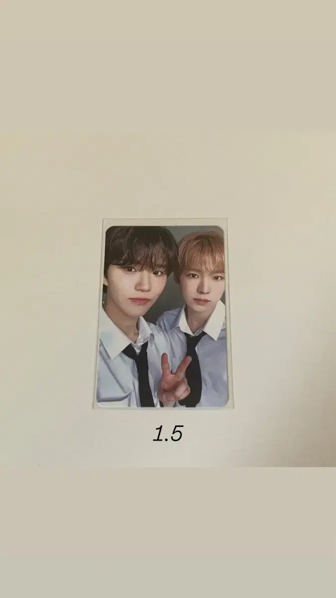 NCT School of Wish fanmeeting tc UnitPhotoCard U Jaehee Lee