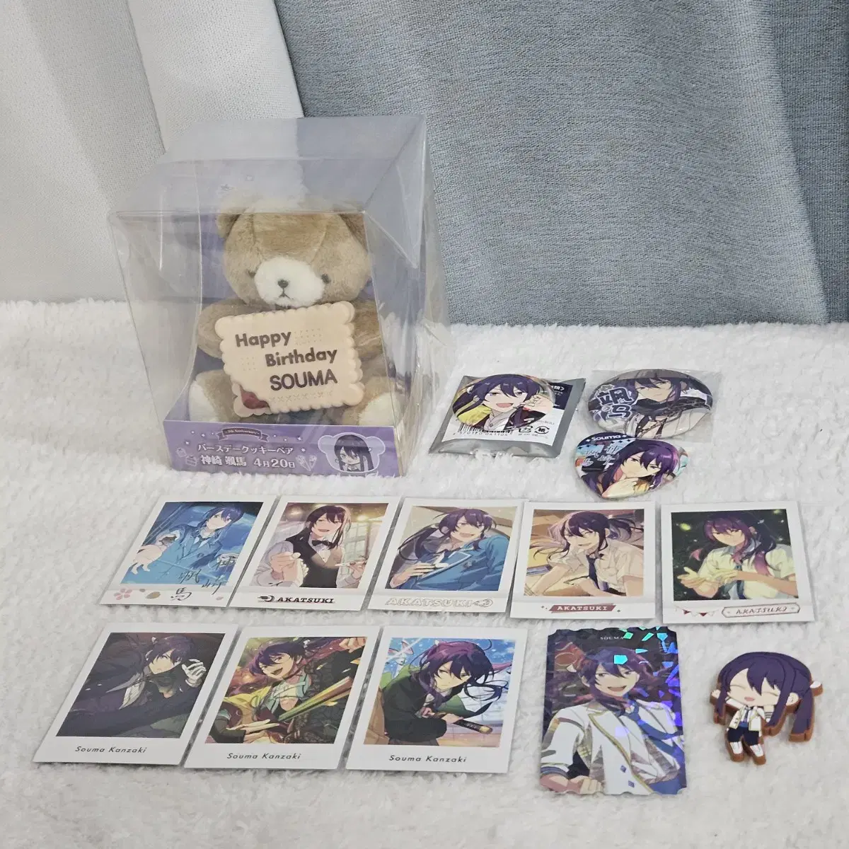 (Tappo) Angsta Kanzaki Soma Cookie Bear bulk WTS