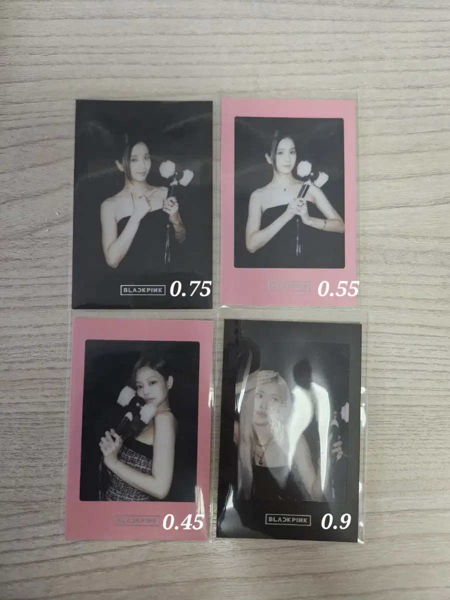 Black Pink lightstick photocard WTS